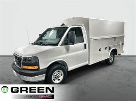 2025 GMC Savana Commercial Cutaway with White Exterior