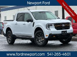 2025 Ford Maverick with Space White Metallic Exterior