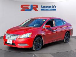 2014 Nissan Sentra with Red Brick Exterior