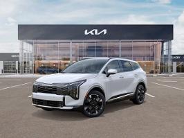 2026 Kia Sportage Hybrid with Snow White Pearl Exterior