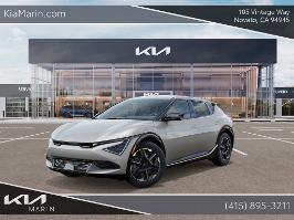 2025 Kia EV6 with Ivory Silver Exterior