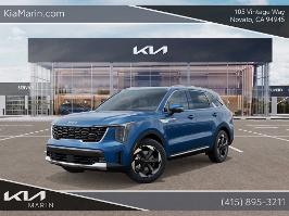 2025 Kia Sorento Hybrid with Mineral Blue Exterior