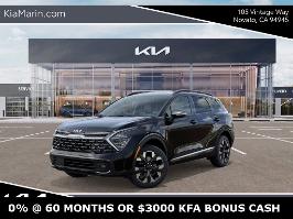 2025 Kia Sportage Plug-In Hybrid with Fusion Black Exterior
