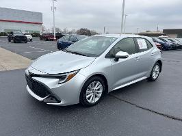 2024 Toyota Corolla Hatchback with Classic Silver Metallic Exterior