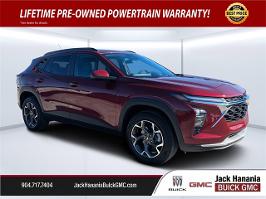 2025 Chevrolet Trax with Crimson Metallic Exterior