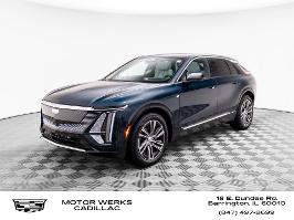 2026 Cadillac LYRIQ with Emerald Lake Metallic Exterior