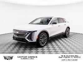 2026 Cadillac LYRIQ with Vibrant White Tricoat Exterior
