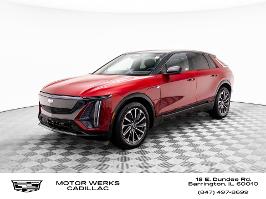 2026 Cadillac LYRIQ with Radiant Red Tintcoat Exterior