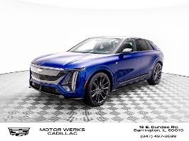 2026 Cadillac LYRIQ with Opulent Blue Metallic Exterior