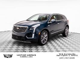 2026 Cadillac XT5 with Emerald Lake Metallic Exterior