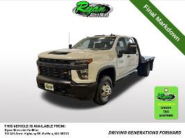 2023 Chevrolet Silverado 3500HD CC with Summit White Exterior