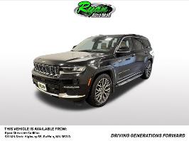 2022 Jeep Grand Cherokee L with Diamond Black Crystal Pearlcoat Exterior