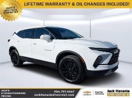 2026 Chevrolet Blazer with Summit White Exterior