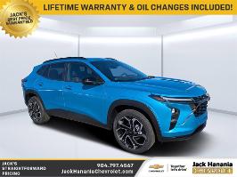 2026 Chevrolet Trax with Marina Blue Metallic Exterior