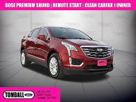 2018 Cadillac XT5 with red passion tintcoat Exterior