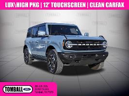 2023 Ford Bronco with Azure Gray Metallic Tri-Coat Exterior