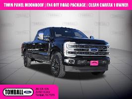 2024 Ford Super Duty F-350 SRW with Agate Black Metallic Exterior