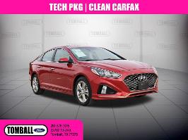 2019 Hyundai Sonata with Scarlet Red Exterior