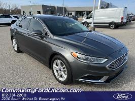 2018 Ford Fusion with Magnetic Metallic Exterior