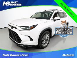 2025 Toyota Grand Highlander with White Exterior