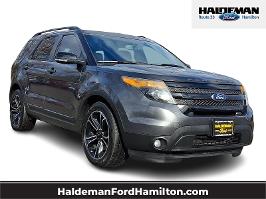 2015 Ford Explorer with Magnetic Metallic Exterior