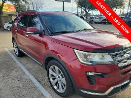 2019 Ford Explorer with Ruby Red Metallic Exterior