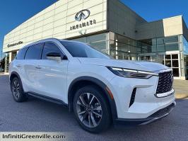 2022 INFINITI QX60 with Majestic White Exterior