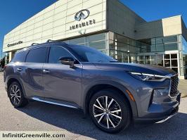 2022 INFINITI QX60 with Moonbow Blue/Black Obsidian Exterior