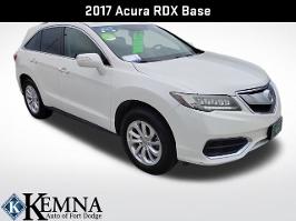 2017 Acura RDX with White Exterior