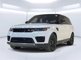 2021 Land Rover Range Rover Sport with Icy White Exterior