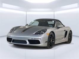 2025 Porsche 718 Boxster with GT Silver Metallic Exterior