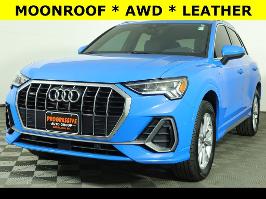 2023 Audi Q3 with Turbo Blue Exterior