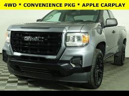 2021 GMC Canyon with Satin Steel Metallic Exterior