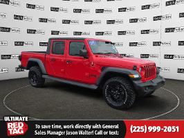 2020 Jeep Gladiator with Firecracker Red Clearcoat Exterior