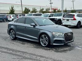 2018 Audi A3 Sedan with Monsoon Gray Metallic Exterior