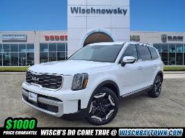 2024 Kia Telluride with Glacial White Pearl Exterior