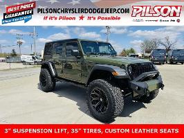 2024 Jeep Wrangler with Sarge Green Clearcoat Exterior