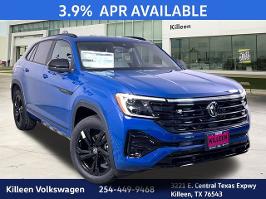 2025 Volkswagen Atlas Cross Sport with Mountain Lake Blue Metallic Exterior