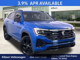 2025 Volkswagen Atlas Cross Sport with Mountain Lake Blue Metallic Exterior