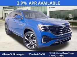 2025 Volkswagen Atlas Cross Sport with Mountain Lake Blue Metallic Exterior
