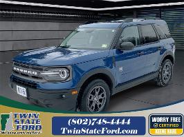 2023 Ford Bronco Sport with atlas blue metallic Exterior