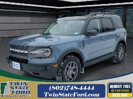 2024 Ford Bronco Sport with Azure Gray Metallic Exterior
