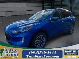 2021 Ford Escape with Blue Exterior