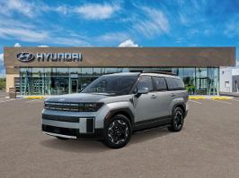 2026 Hyundai Santa Fe with Shimmering Silver Exterior