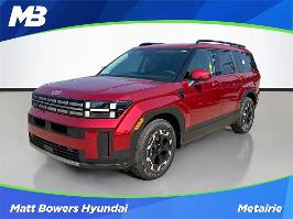 2026 Hyundai Santa Fe with Ultimate Red Exterior