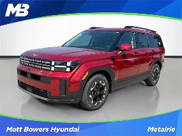 2026 Hyundai Santa Fe with Ultimate Red Exterior