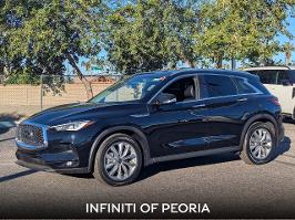 2022 INFINITI QX50 with Black Obsidian Exterior