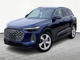 2025 Audi Q5 with Navarra Blue Metallic Exterior