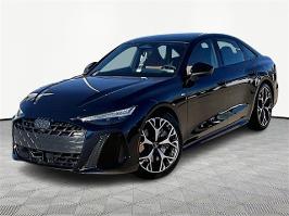 2026 Audi A6 Sedan with Firmament Blue Metallic Exterior