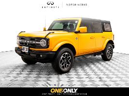 2022 Ford Bronco with Cyber Orange Metallic Tricoat Exterior